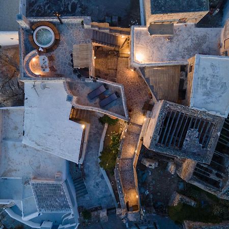 Themed House "Castle Halaros" View 17Th Century Villa Glinado Naxos Exterior foto