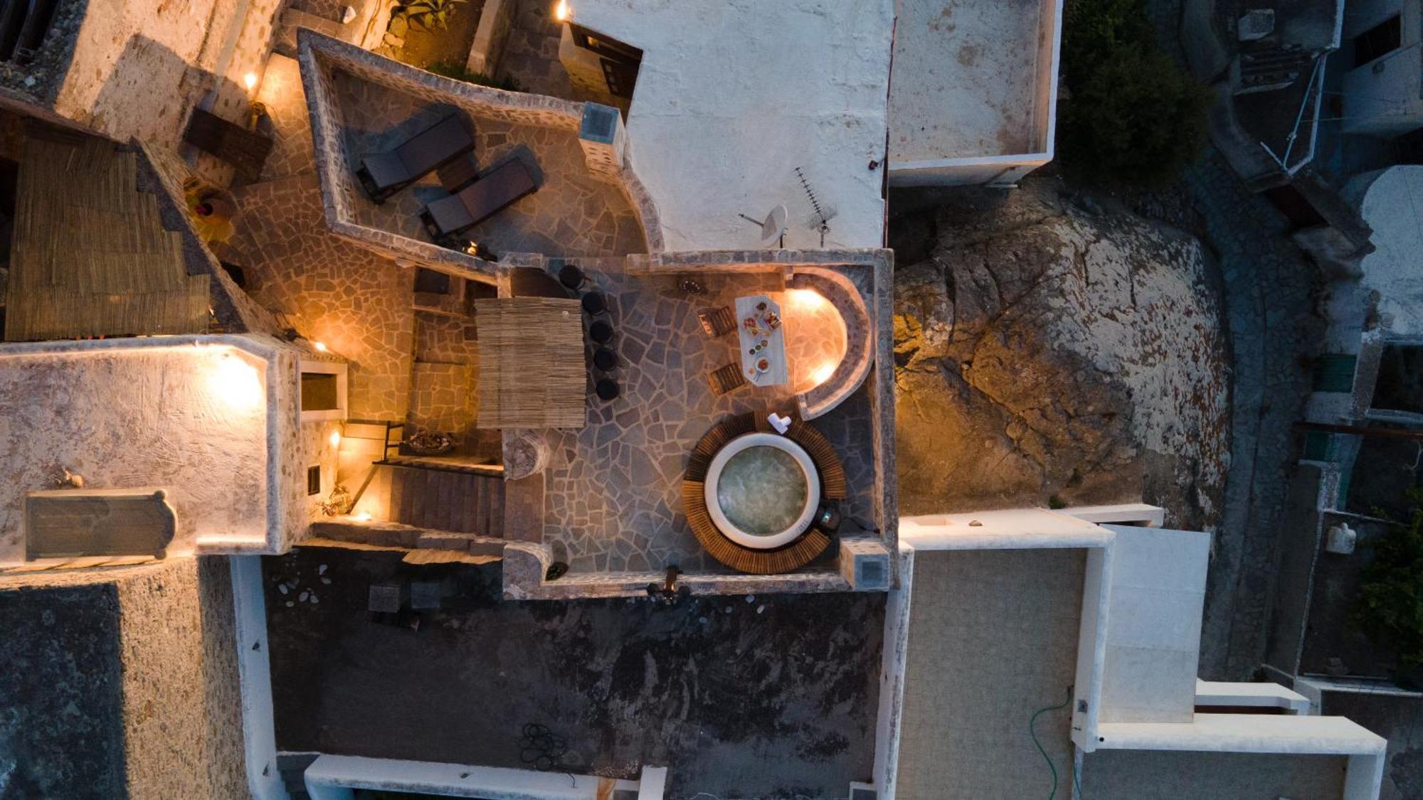 Themed House "Castle Halaros" View 17Th Century Villa Glinado Naxos Exterior foto